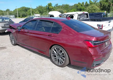 2020 BMW 740I from USA, damaged, VIN WBA7T2C06LCD39135